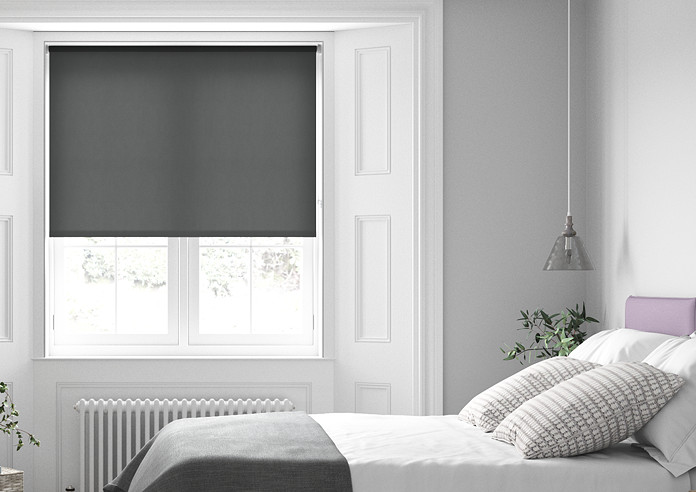 Energy Saving (Blackout), Shadow - Twist&Fit Roller Blind - Image 3